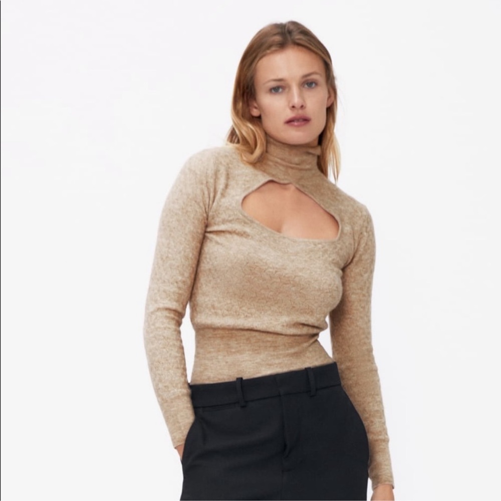 Zara turtle neck sweater